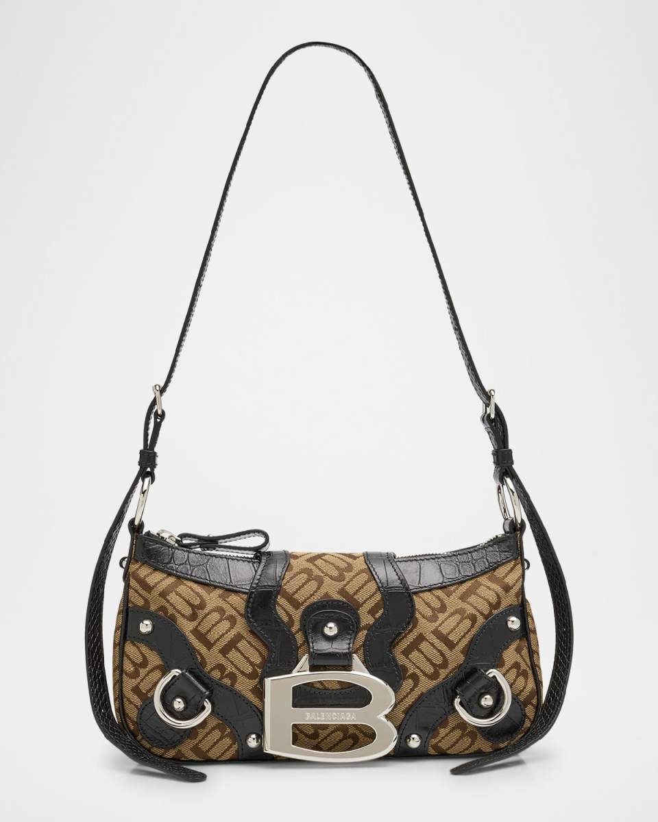Essex Small Monogram Shoulder Bag
